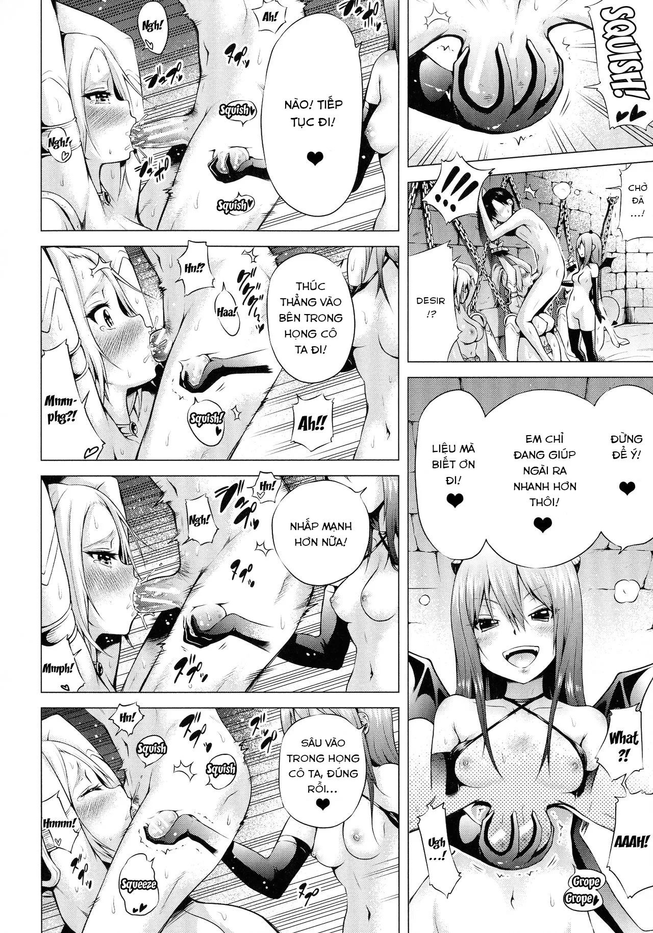 HentaiVN.net - Ảnh 17 - Isekai Harem Paradise [Thiên đường harem thế giới khác!; Otherworld Harem Paradise; 異世界ハーレムパラダイス♡] - (Jou) Chap 3.1