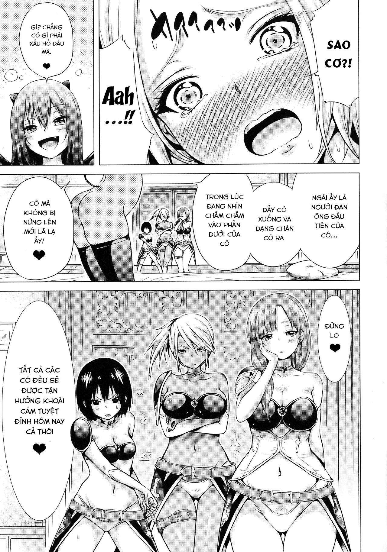 HentaiVN.net - Ảnh 6 - Isekai Harem Paradise [Thiên đường harem thế giới khác!; Otherworld Harem Paradise; 異世界ハーレムパラダイス♡] - (Jou) Chap 3.1