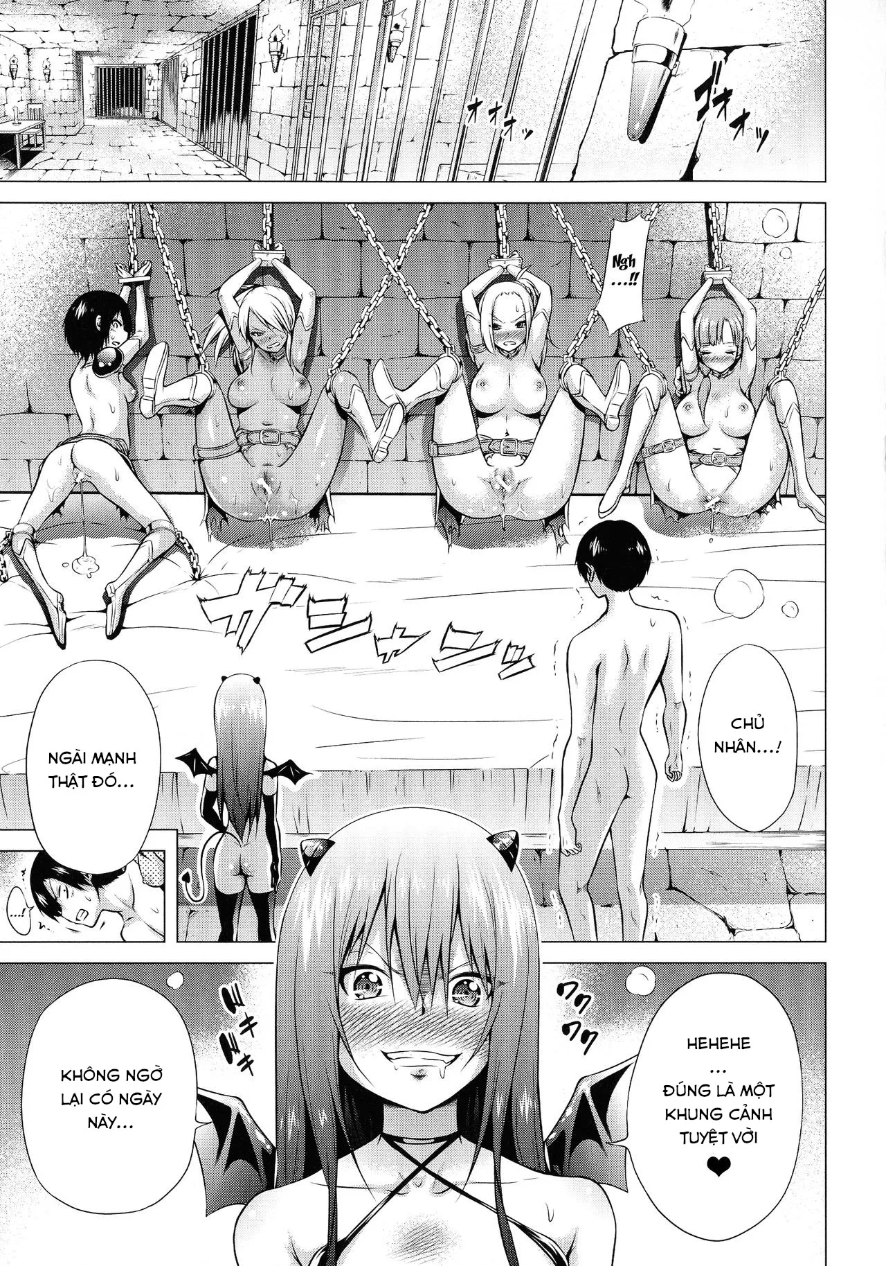 HentaiVN.net - Ảnh 8 - Isekai Harem Paradise [Thiên đường harem thế giới khác!; Otherworld Harem Paradise; 異世界ハーレムパラダイス♡] - (Jou) Chap 3.1