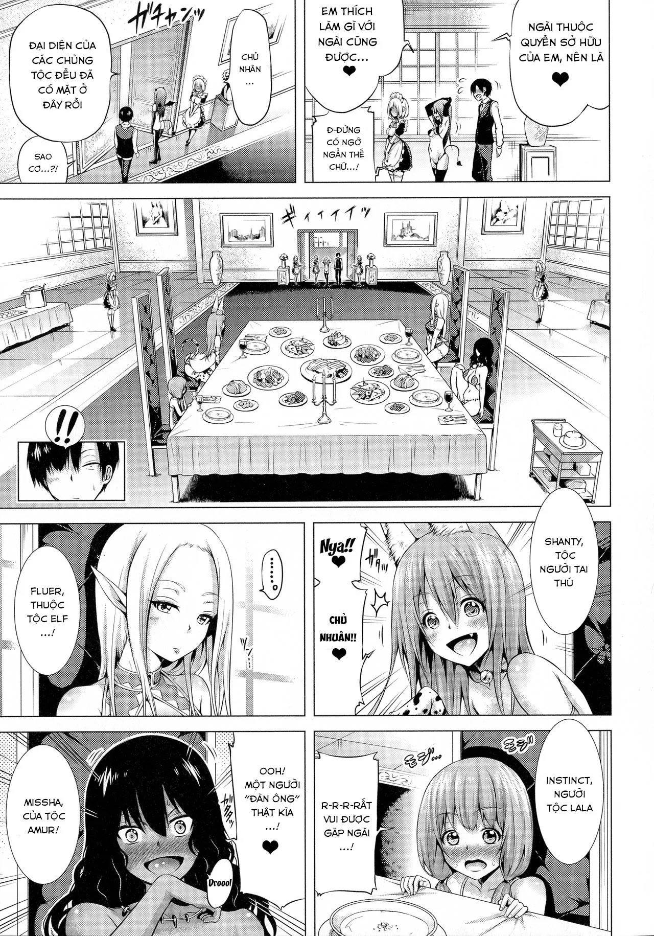 HentaiVN.net - Ảnh 26 - Isekai Harem Paradise [Thiên đường harem thế giới khác!; Otherworld Harem Paradise; 異世界ハーレムパラダイス♡] - (Jou) Chap 3.2