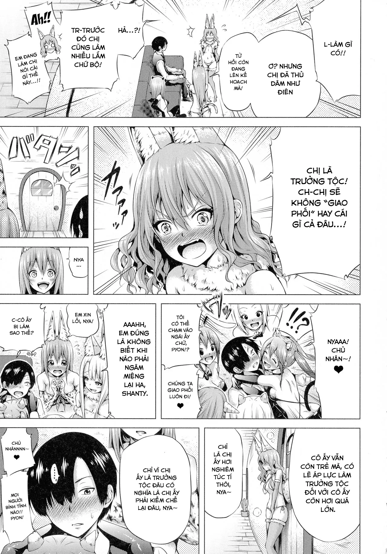 HentaiVN.net - Ảnh 11 - Isekai Harem Paradise [Thiên đường harem thế giới khác!; Otherworld Harem Paradise; 異世界ハーレムパラダイス♡] - (Jou) Chap 4