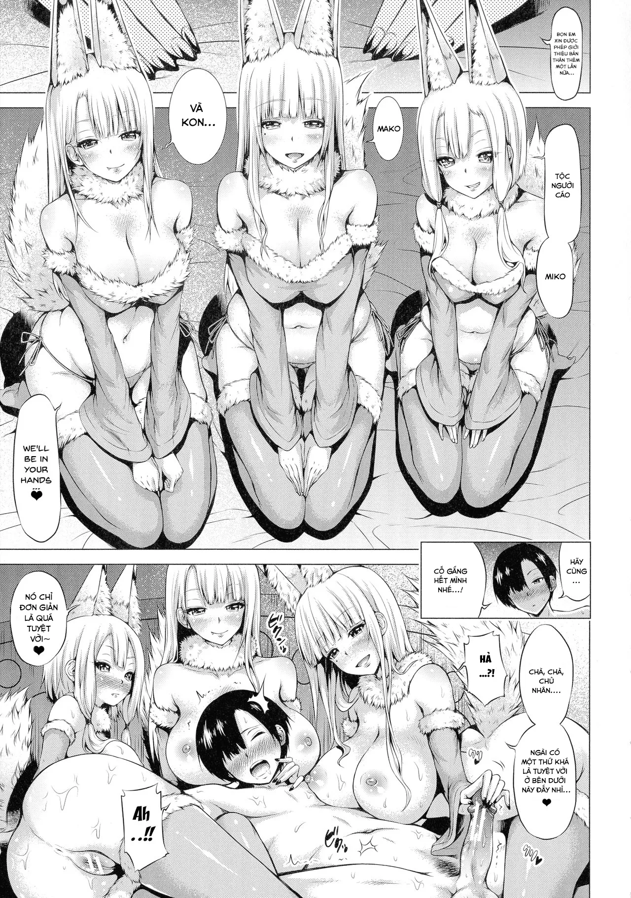 HentaiVN.net - Ảnh 25 - Isekai Harem Paradise [Thiên đường harem thế giới khác!; Otherworld Harem Paradise; 異世界ハーレムパラダイス♡] - (Jou) Chap 4