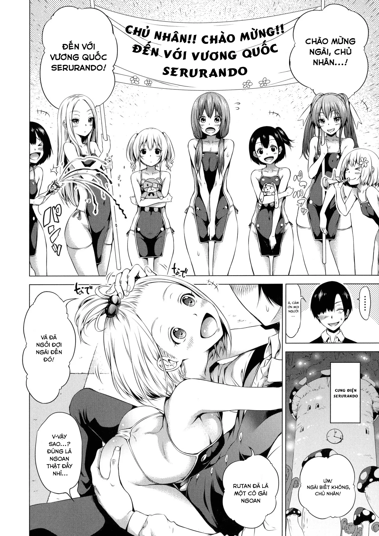 HentaiVN.net - Ảnh 3 - Isekai Harem Paradise [Thiên đường harem thế giới khác!; Otherworld Harem Paradise; 異世界ハーレムパラダイス♡] - (Ge) Chap 3