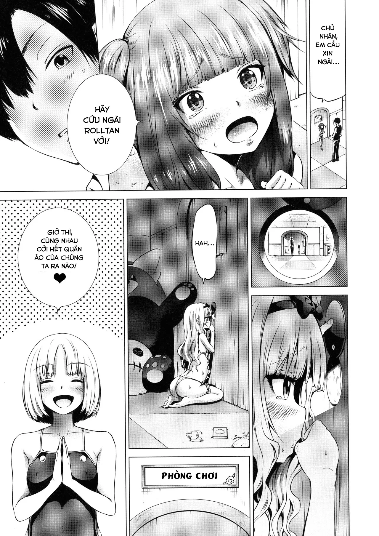 HentaiVN.net - Ảnh 8 - Isekai Harem Paradise [Thiên đường harem thế giới khác!; Otherworld Harem Paradise; 異世界ハーレムパラダイス♡] - (Ge) Chap 3