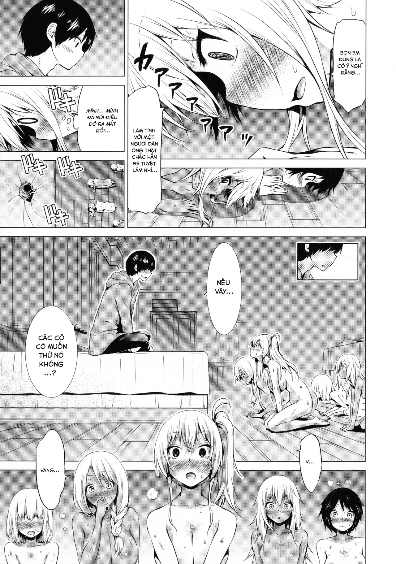 HentaiVN.net - Ảnh 12 - Isekai Harem Paradise [Thiên đường harem thế giới khác!; Otherworld Harem Paradise; 異世界ハーレムパラダイス♡] - (Ge) Chap 4