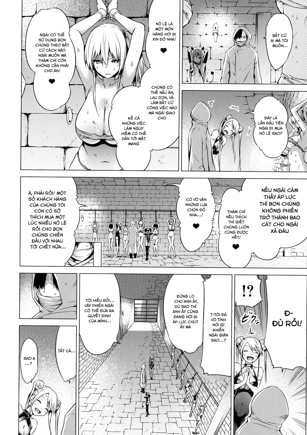 HentaiVN.net - Ảnh 6 - Isekai Harem Paradise [Thiên đường harem thế giới khác!; Otherworld Harem Paradise; 異世界ハーレムパラダイス♡] - (Ge) Chap 4