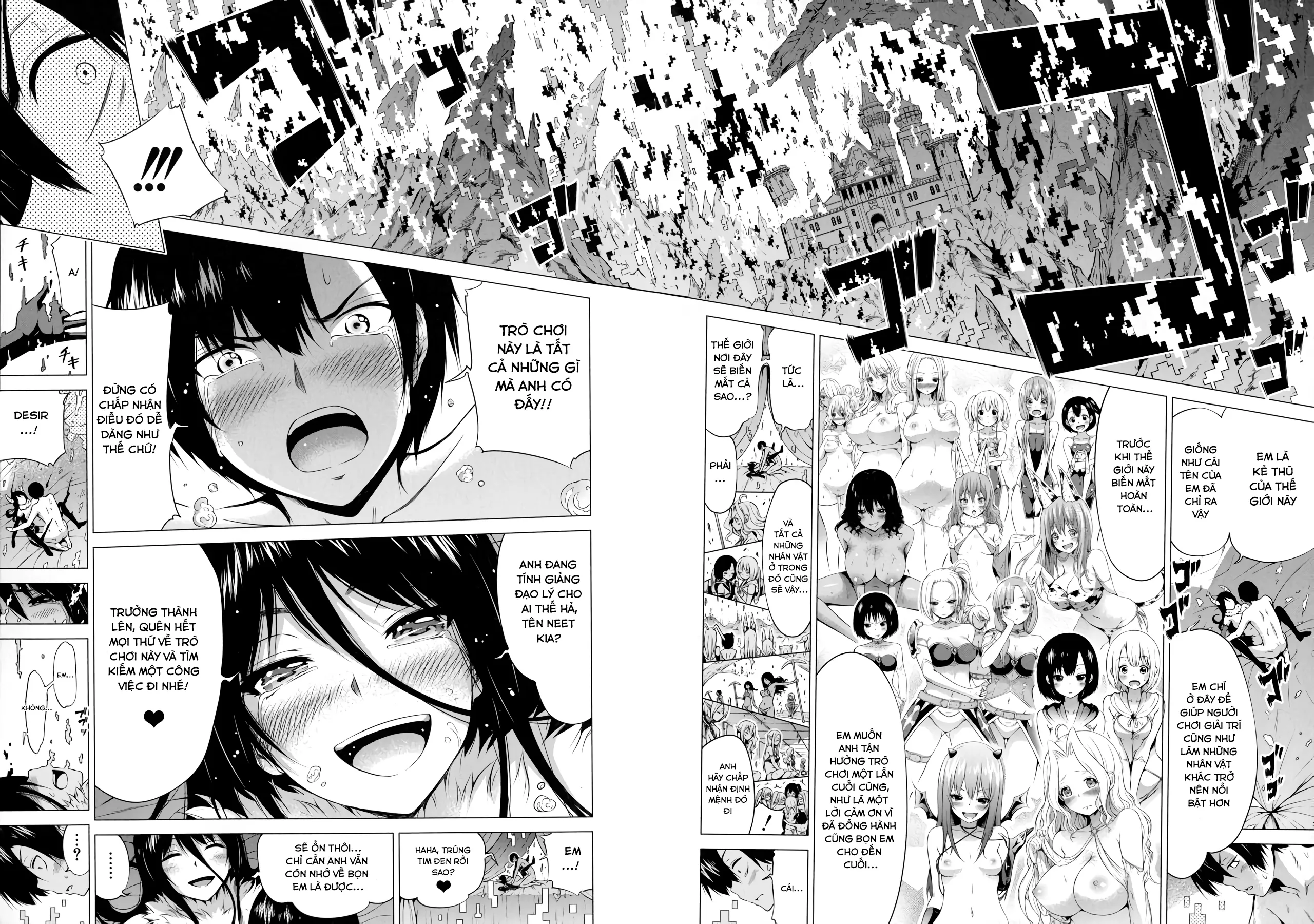 HentaiVN.net - Ảnh 27 - Isekai Harem Paradise [Thiên đường harem thế giới khác!; Otherworld Harem Paradise; 異世界ハーレムパラダイス♡] - (Ge) Chap 6 (end)