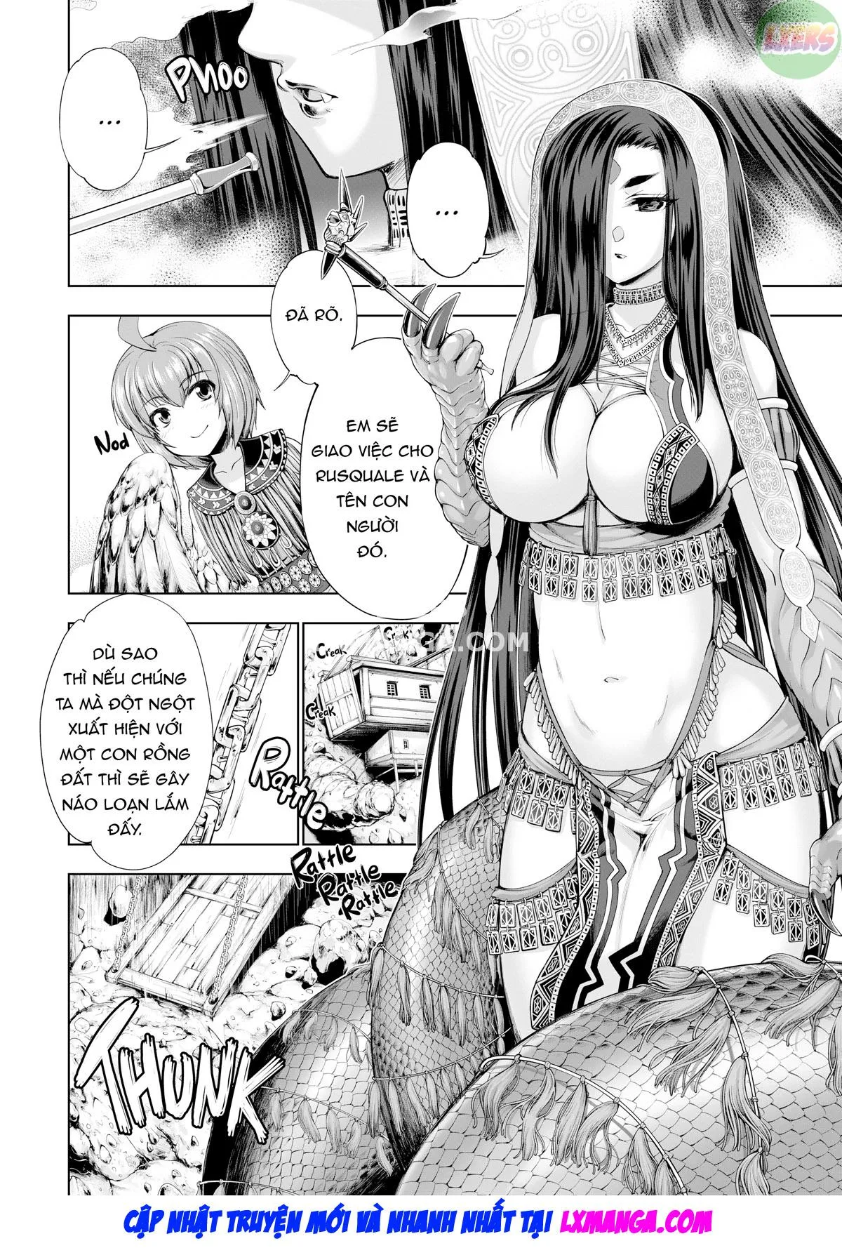HentaiVN.net - Ảnh 17 - Monster Girl Romantic Circus - Chap 1