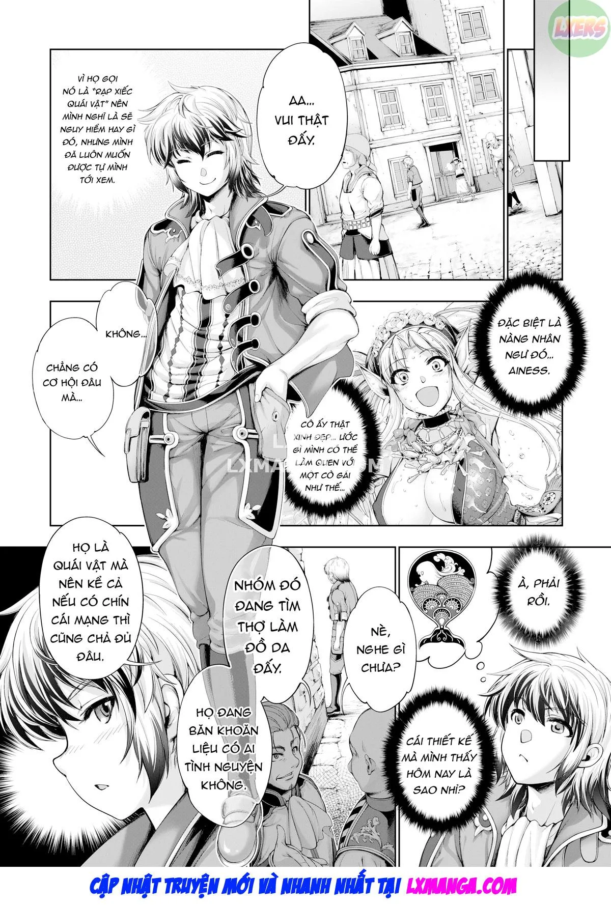 HentaiVN.net - Ảnh 21 - Monster Girl Romantic Circus - Chap 1