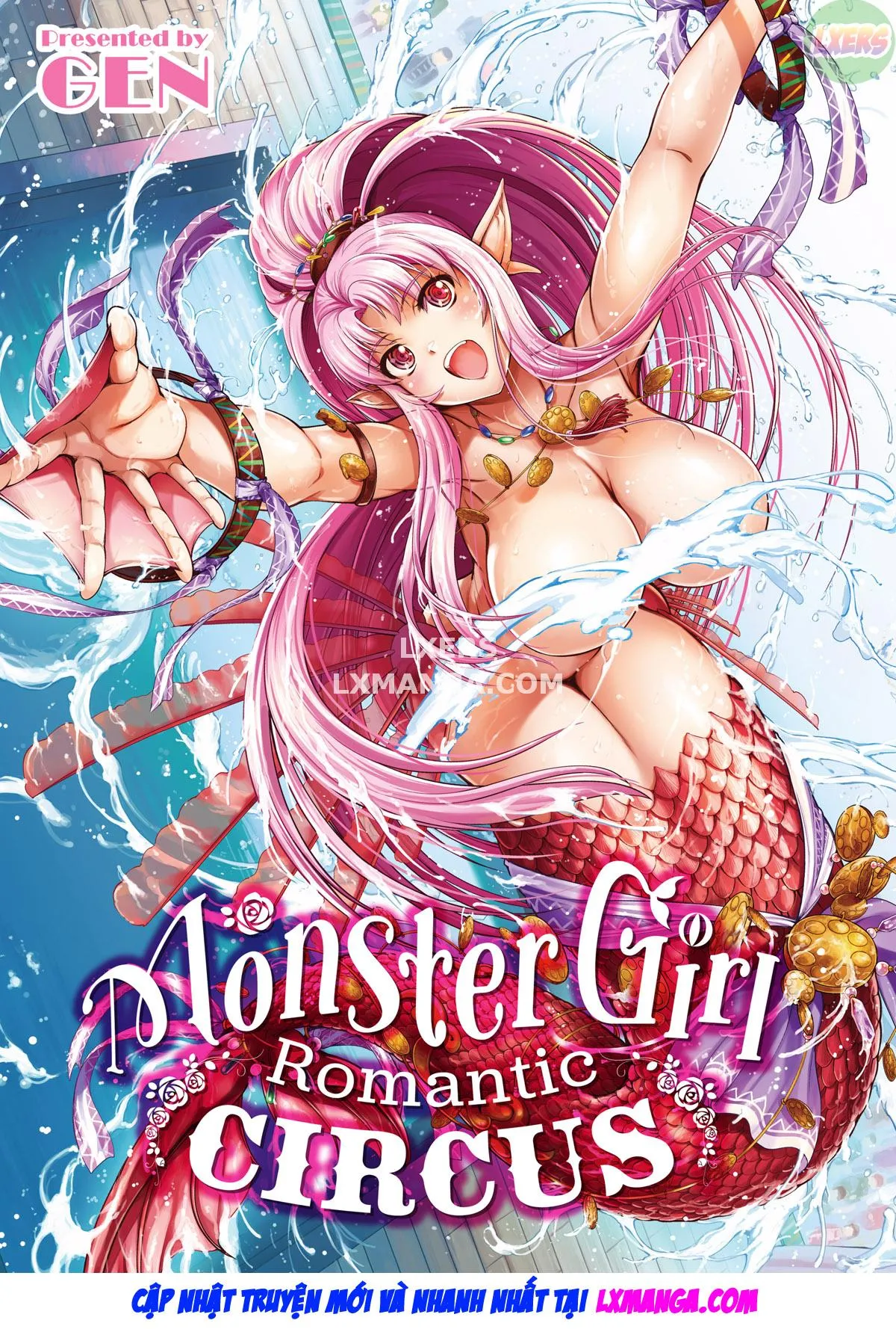 HentaiVN.net - Ảnh 4 - Monster Girl Romantic Circus - Chap 1