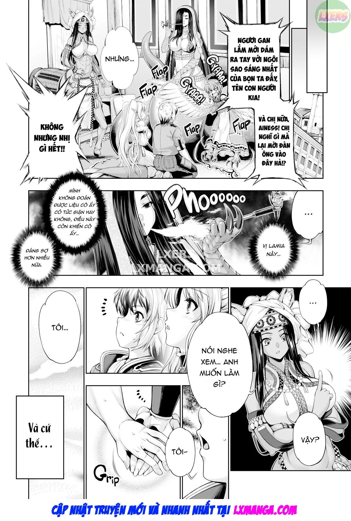 HentaiVN.net - Ảnh 43 - Monster Girl Romantic Circus - Chap 1
