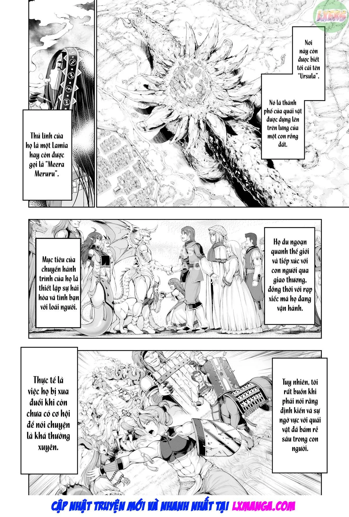 HentaiVN.net - Ảnh 4 - Monster Girl Romantic Circus - Chap 2