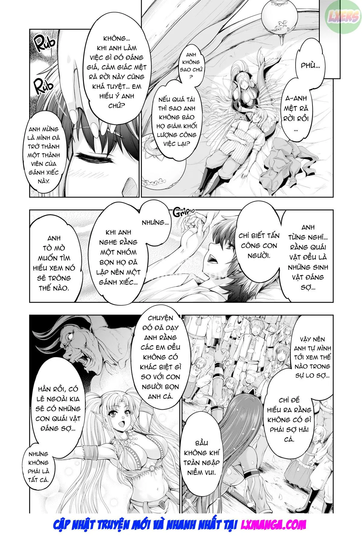 HentaiVN.net - Ảnh 8 - Monster Girl Romantic Circus - Chap 2