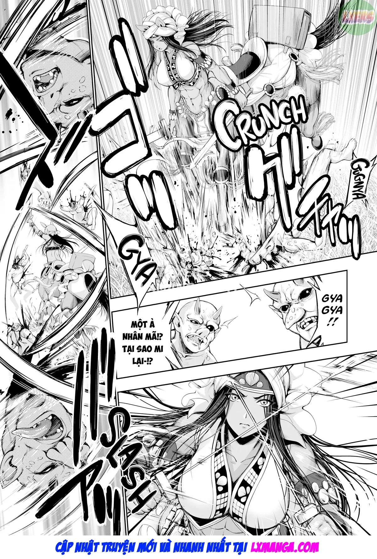 HentaiVN.net - Ảnh 24 - Monster Girl Romantic Circus - Chap 3