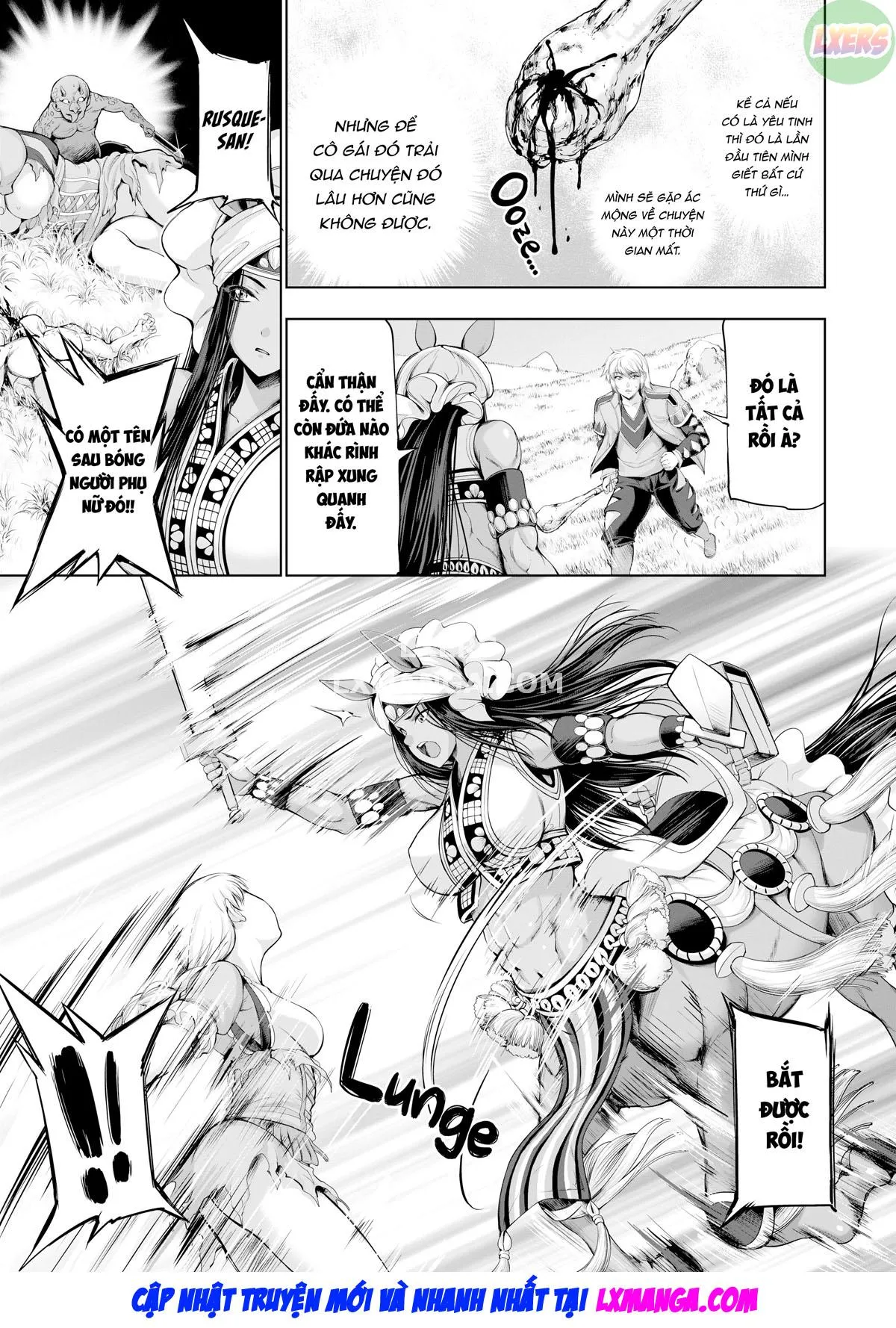 HentaiVN.net - Ảnh 26 - Monster Girl Romantic Circus - Chap 3