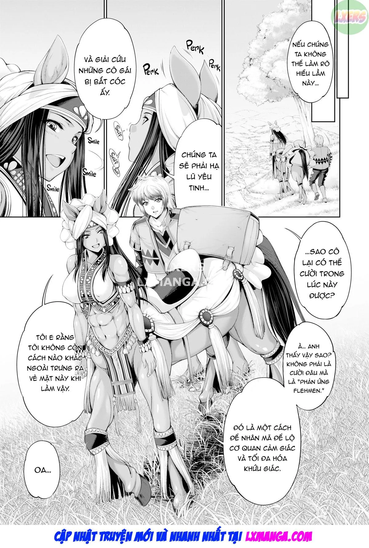 HentaiVN.net - Ảnh 8 - Monster Girl Romantic Circus - Chap 3