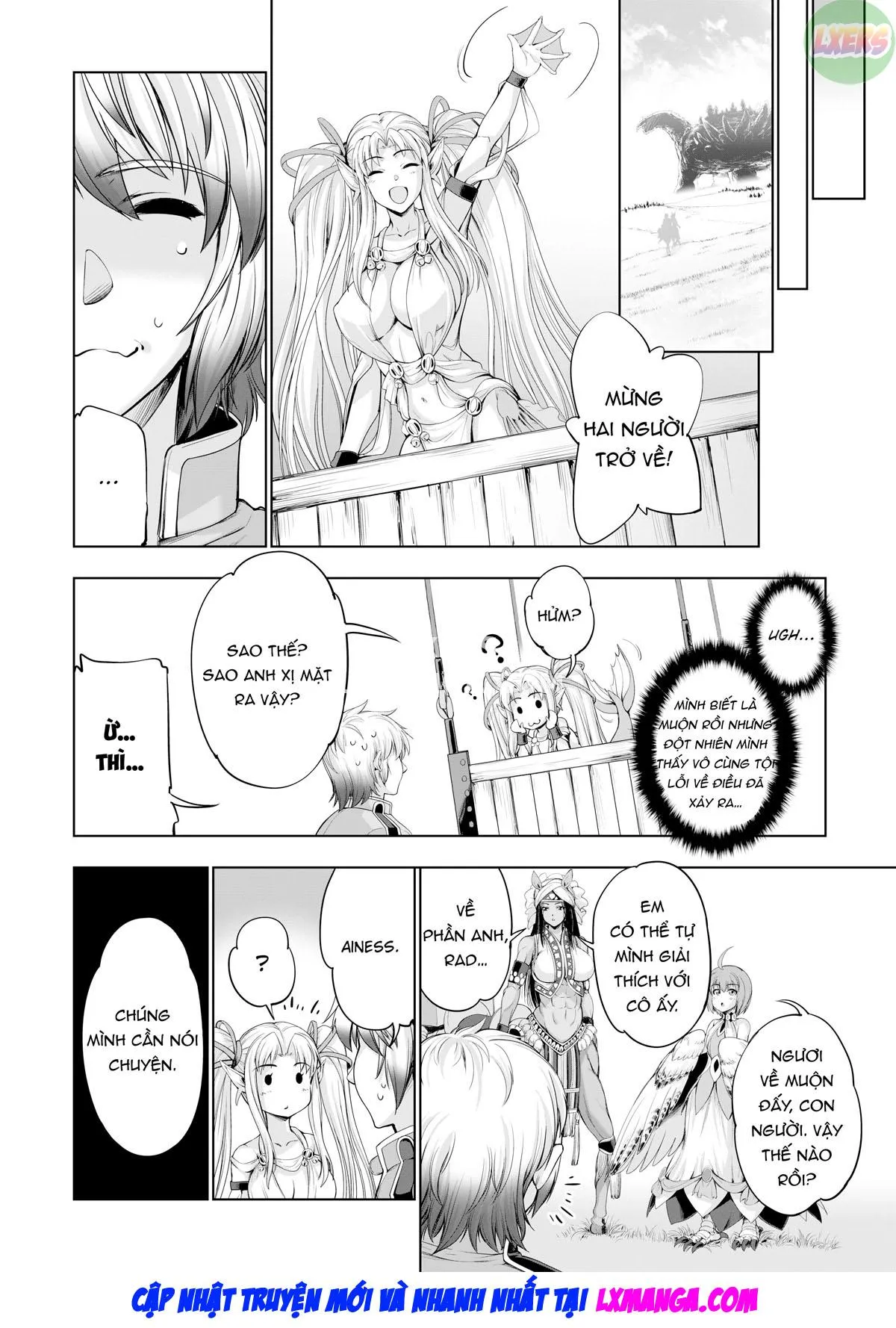 HentaiVN.net - Ảnh 4 - Monster Girl Romantic Circus - Chap 4