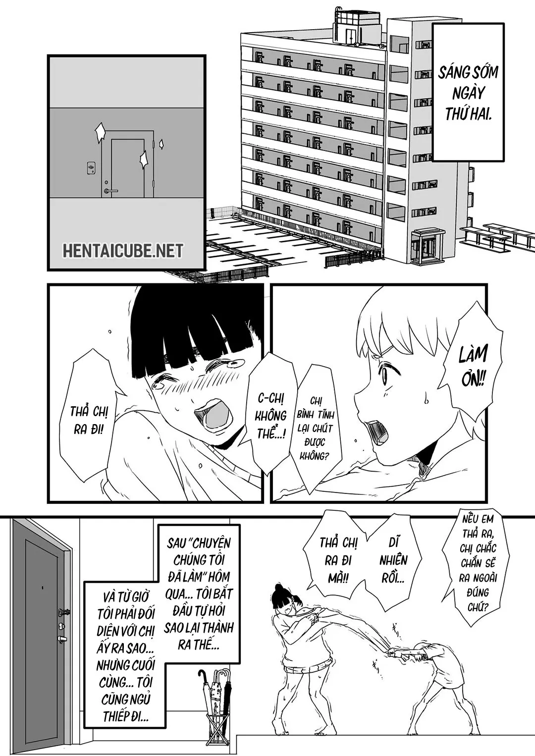 HentaiVN.net - Ảnh 26 - 7 ngày sống với chị gái [Giri no Ane to no 7-kakan Seikatsu; 7 Days with My Stepsister Day] - Chap 1