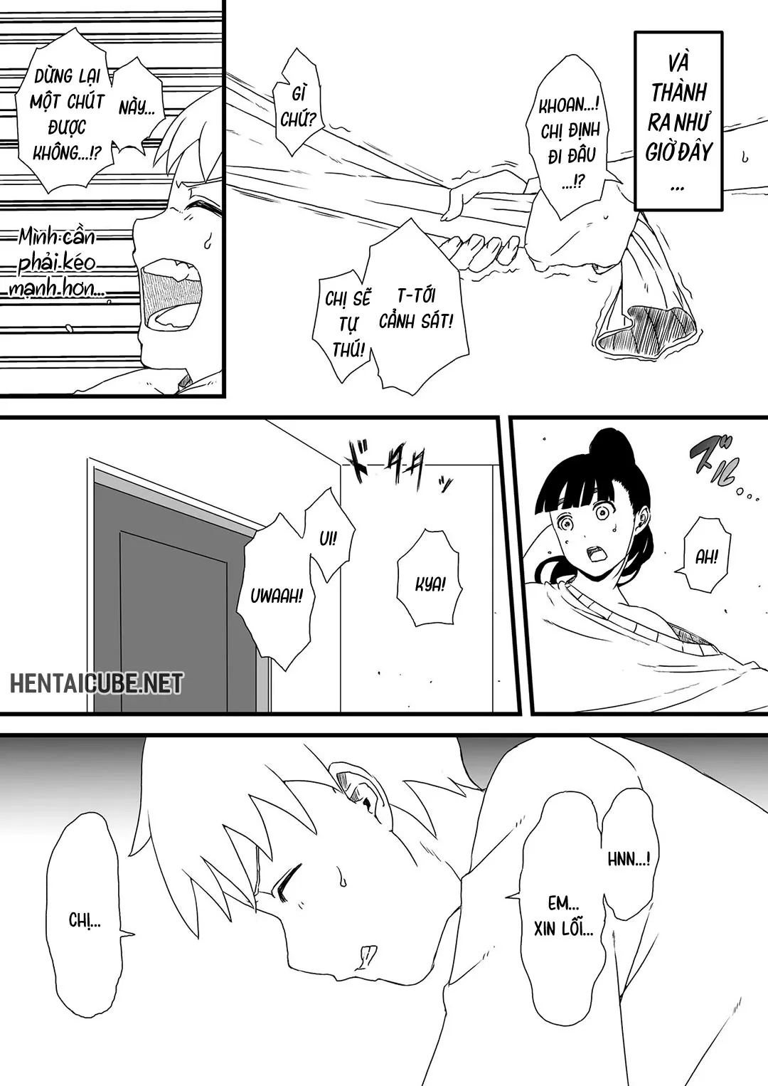 HentaiVN.net - Ảnh 28 - 7 ngày sống với chị gái [Giri no Ane to no 7-kakan Seikatsu; 7 Days with My Stepsister Day] - Chap 1
