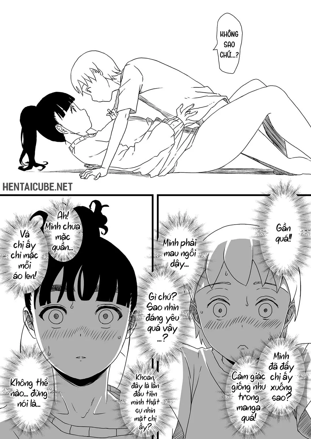 HentaiVN.net - Ảnh 29 - 7 ngày sống với chị gái [Giri no Ane to no 7-kakan Seikatsu; 7 Days with My Stepsister Day] - Chap 1