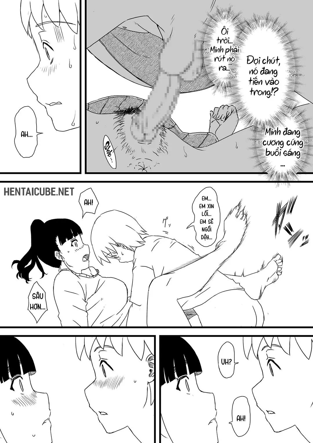 HentaiVN.net - Ảnh 30 - 7 ngày sống với chị gái [Giri no Ane to no 7-kakan Seikatsu; 7 Days with My Stepsister Day] - Chap 1