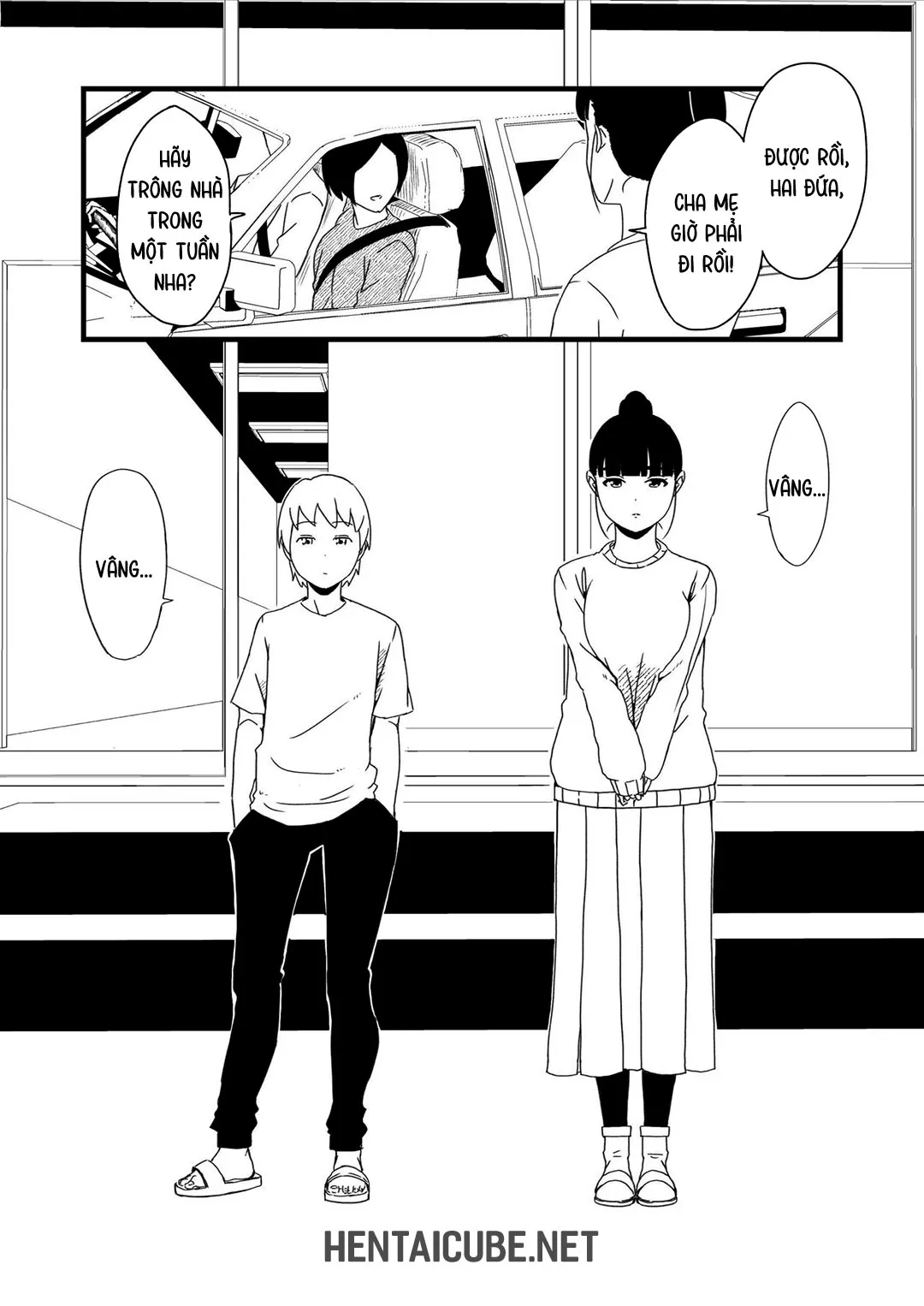 HentaiVN.net - Ảnh 5 - 7 ngày sống với chị gái [Giri no Ane to no 7-kakan Seikatsu; 7 Days with My Stepsister Day] - Chap 1