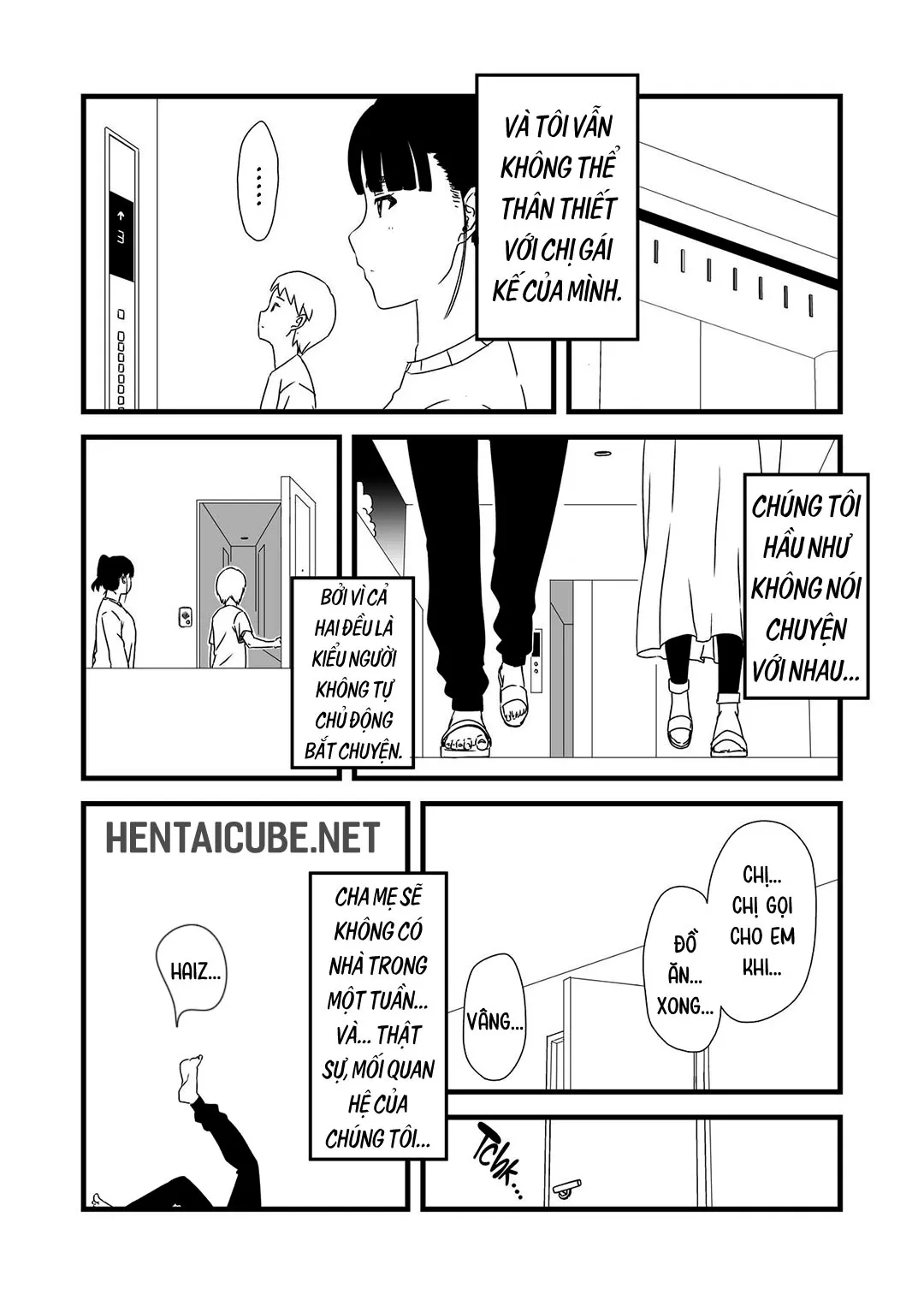HentaiVN.net - Ảnh 8 - 7 ngày sống với chị gái [Giri no Ane to no 7-kakan Seikatsu; 7 Days with My Stepsister Day] - Chap 1