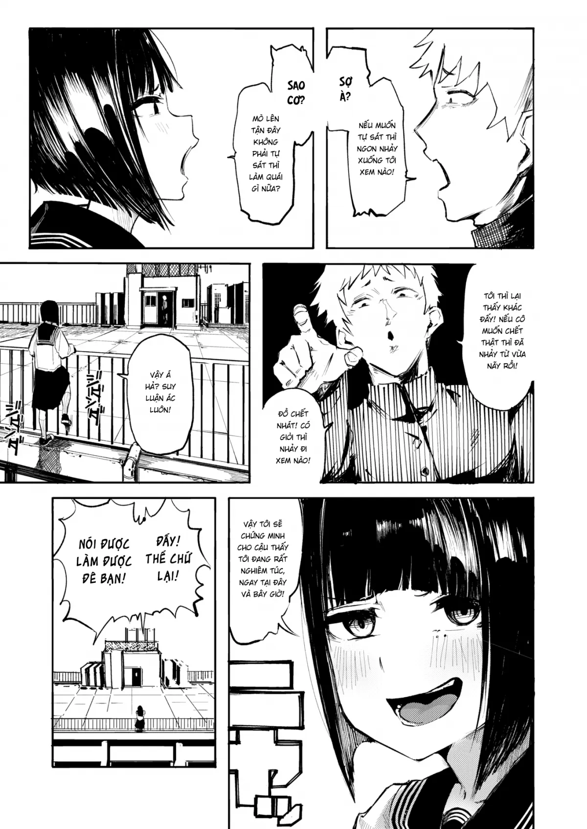 HentaiVN.net - Ảnh 4 - Cô Ả Chán Đời - Oneshot