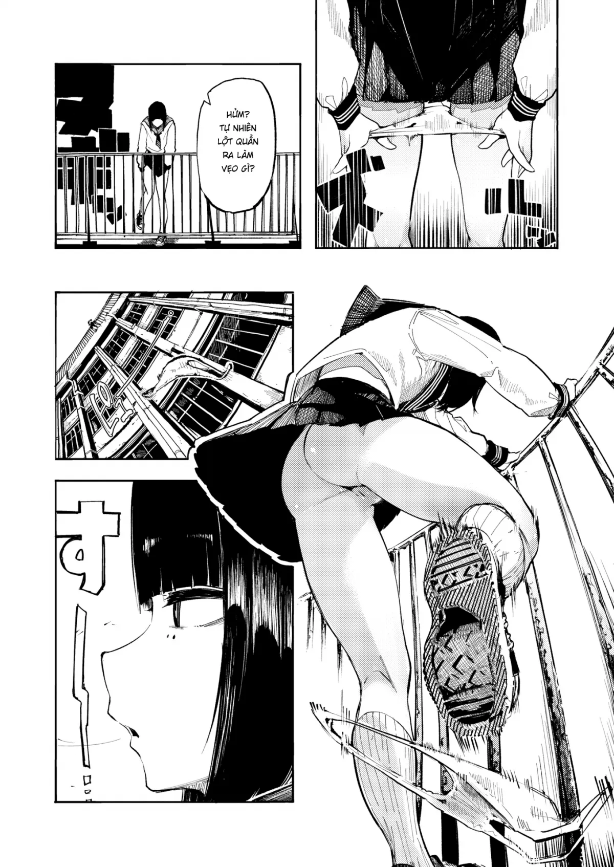 HentaiVN.net - Ảnh 5 - Cô Ả Chán Đời - Oneshot