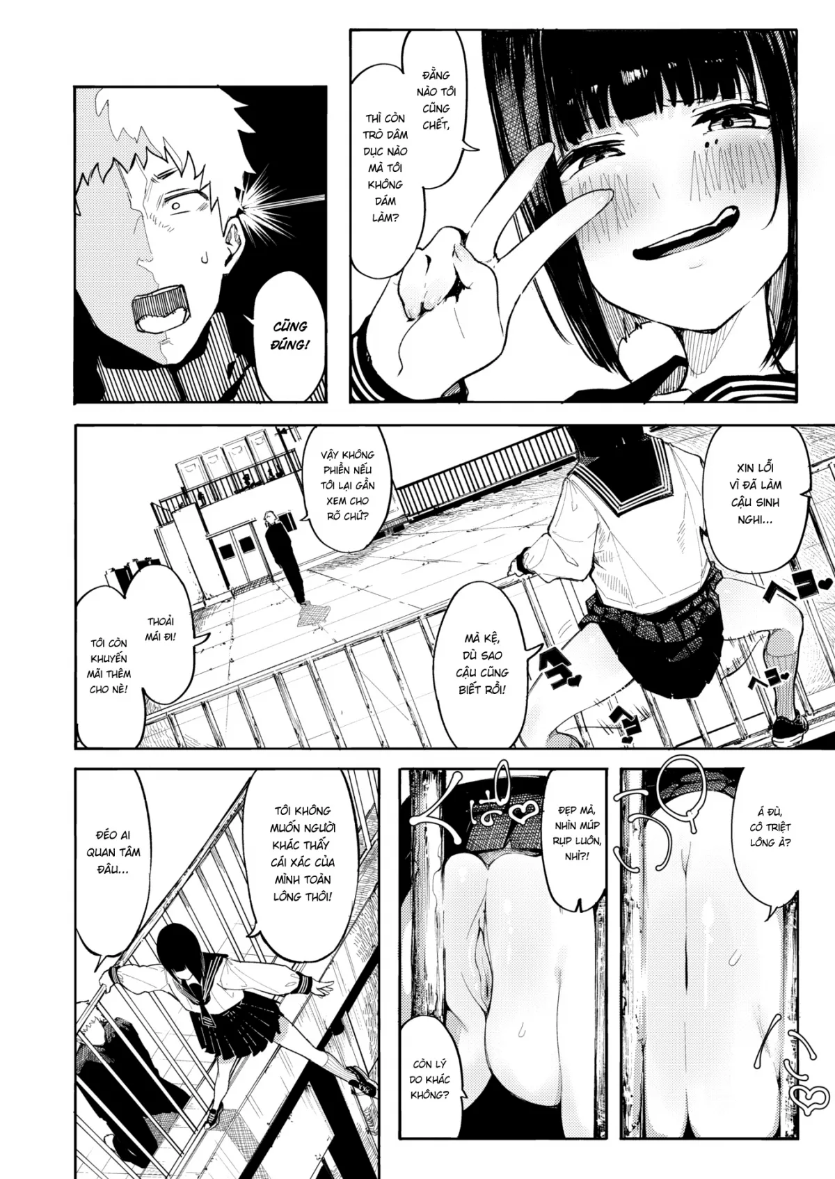 HentaiVN.net - Ảnh 7 - Cô Ả Chán Đời - Oneshot