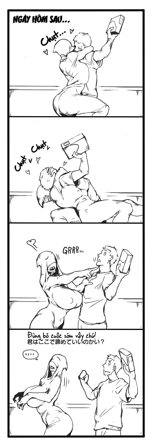 HentaiVN.net - Ảnh 19 - Ma Với Chả Cỏ [Fear and Scream] - Chap 1