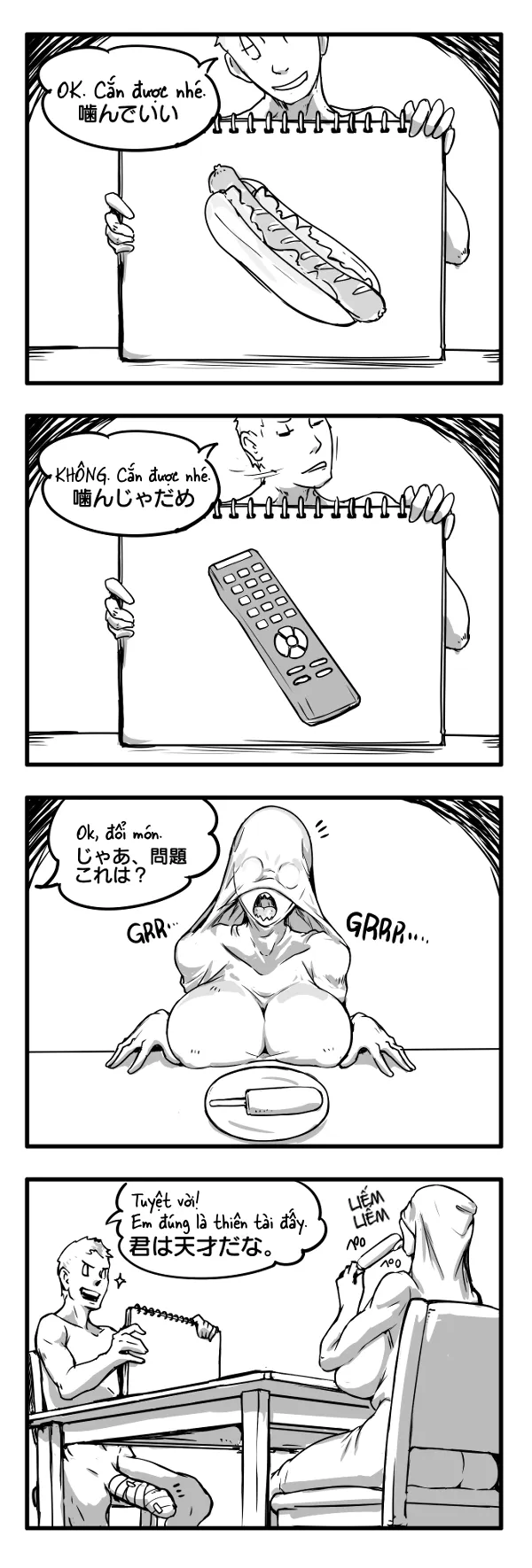 HentaiVN.net - Ảnh 6 - Ma Với Chả Cỏ [Fear and Scream] - Chap 1