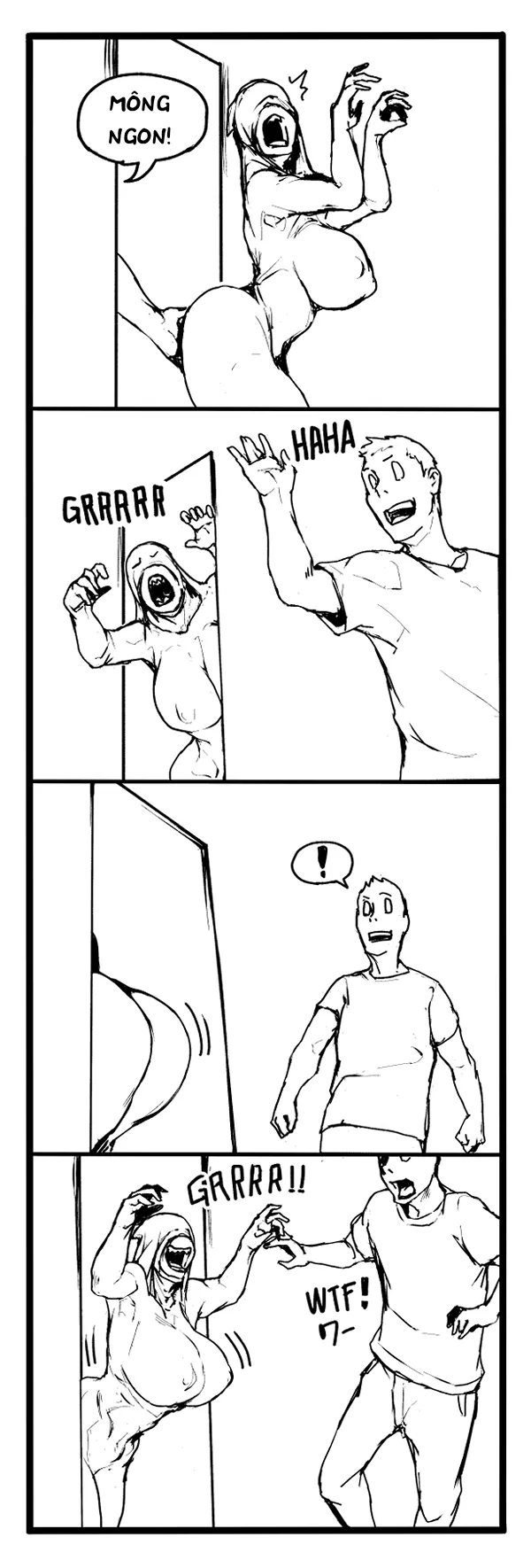 HentaiVN.net - Ảnh 3 - Ma Với Chả Cỏ [Fear and Scream] - Chap 5
