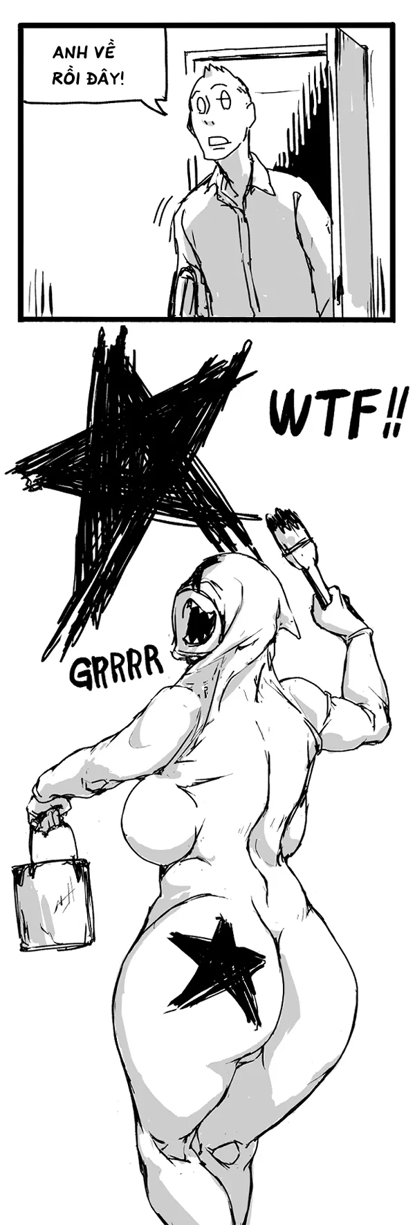 HentaiVN.net - Ảnh 5 - Ma Với Chả Cỏ [Fear and Scream] - Chap 5