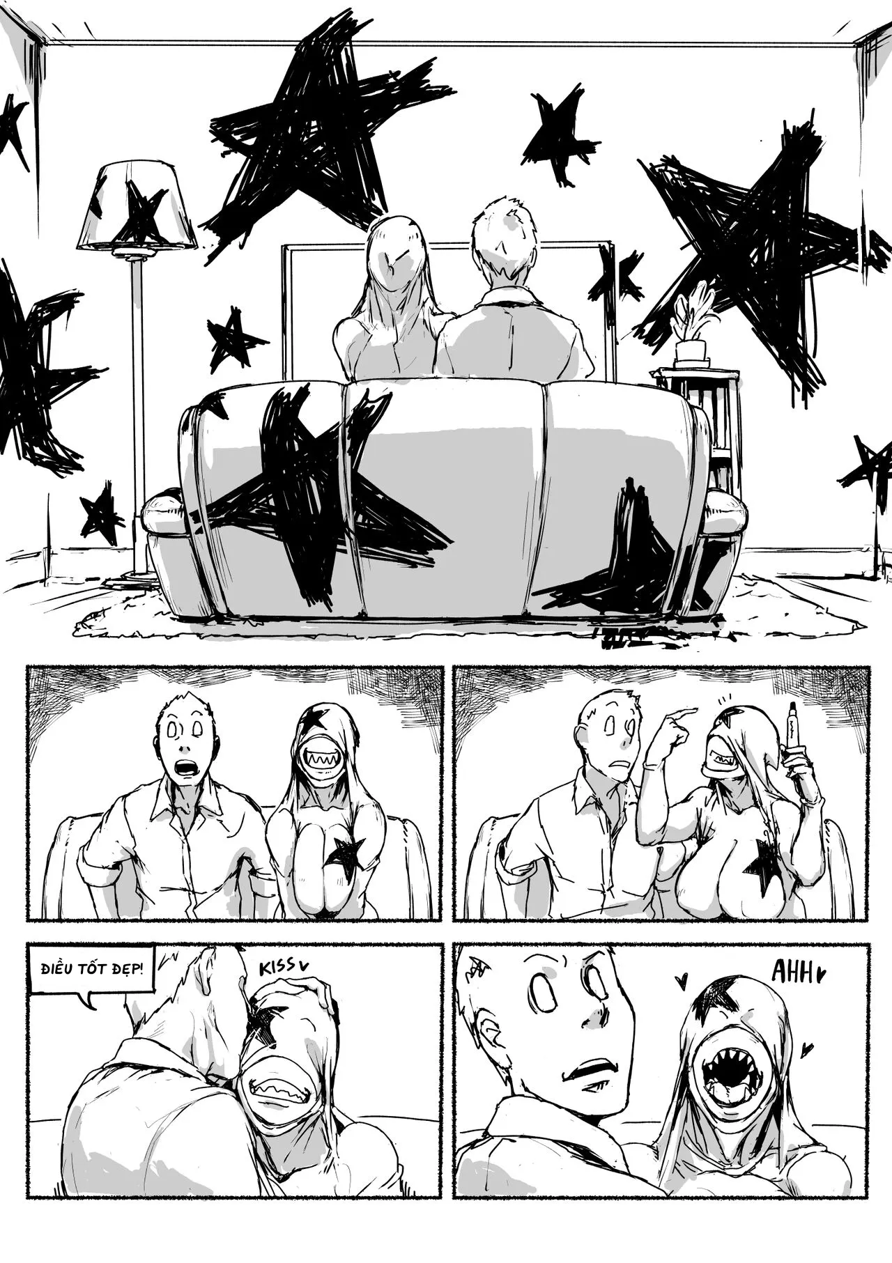 HentaiVN.net - Ảnh 6 - Ma Với Chả Cỏ [Fear and Scream] - Chap 5