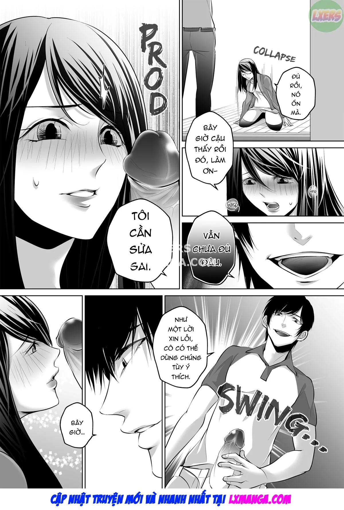 HentaiVN.net - Ảnh 17 - My Husband... Is Nothing Like This... Tonight [A Desperately Horny Housewife Discreetly Cheats Again] - Oneshot