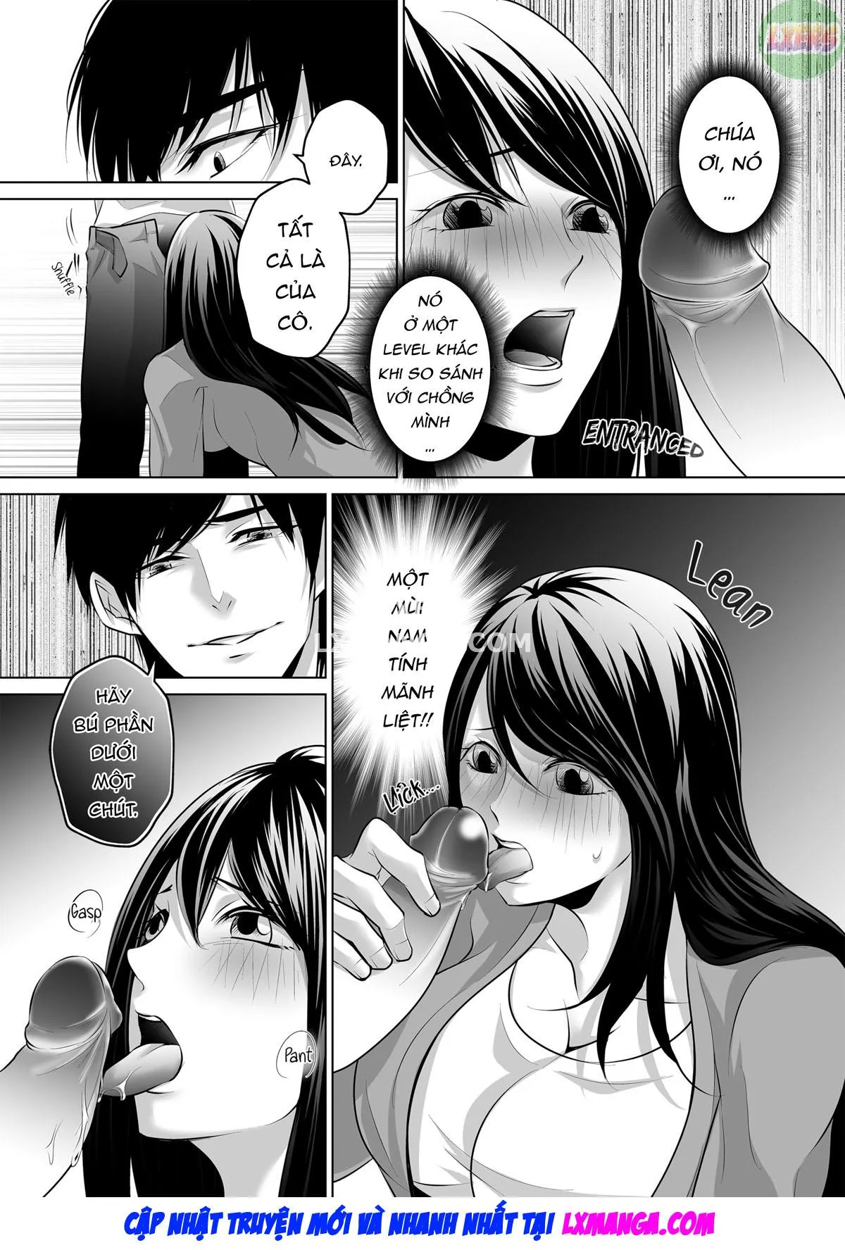 HentaiVN.net - Ảnh 18 - My Husband... Is Nothing Like This... Tonight [A Desperately Horny Housewife Discreetly Cheats Again] - Oneshot