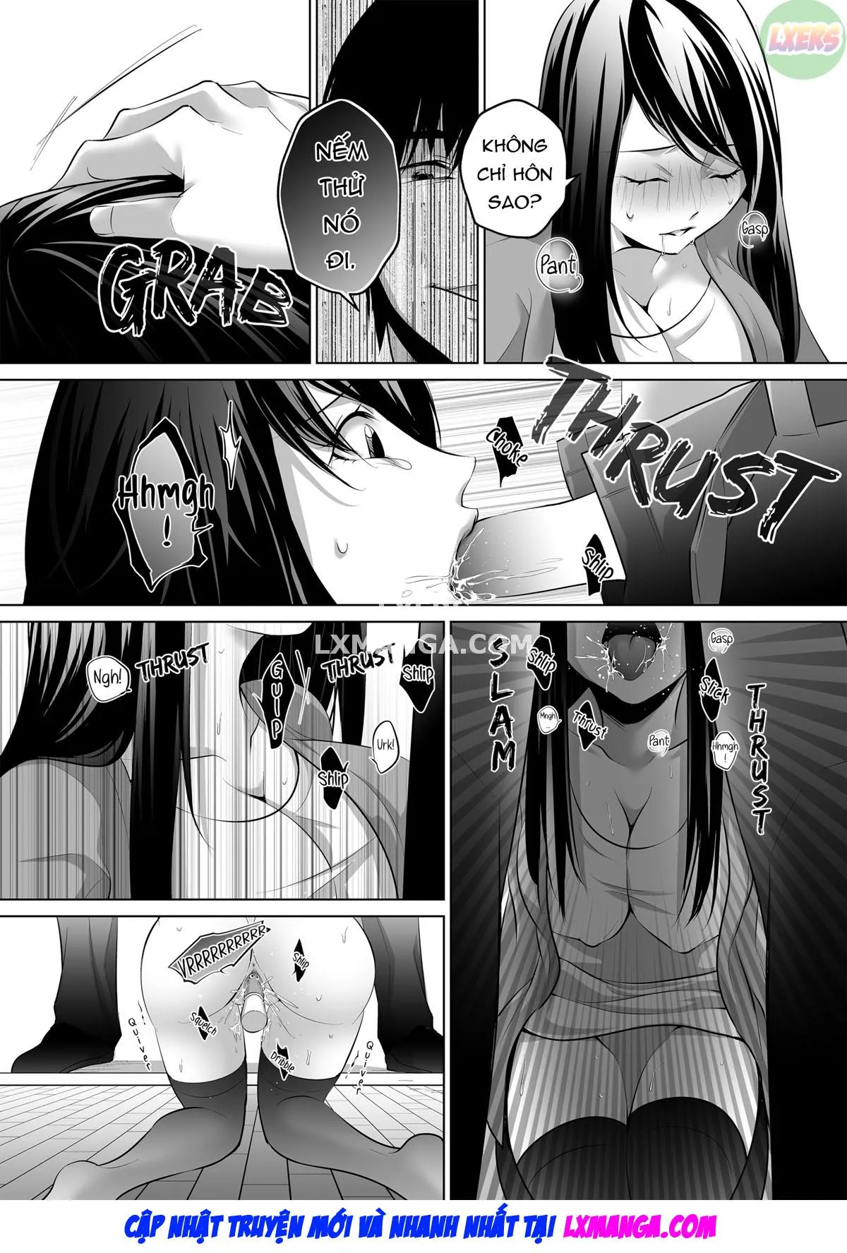 HentaiVN.net - Ảnh 19 - My Husband... Is Nothing Like This... Tonight [A Desperately Horny Housewife Discreetly Cheats Again] - Oneshot