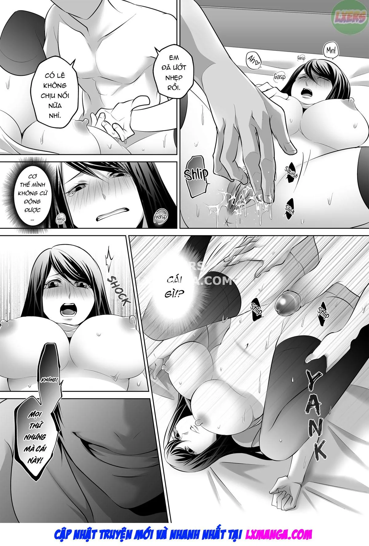 HentaiVN.net - Ảnh 24 - My Husband... Is Nothing Like This... Tonight [A Desperately Horny Housewife Discreetly Cheats Again] - Oneshot