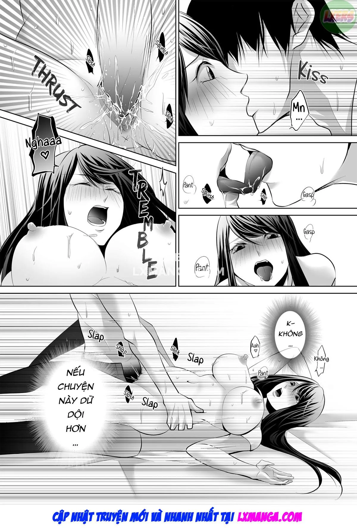 HentaiVN.net - Ảnh 27 - My Husband... Is Nothing Like This... Tonight [A Desperately Horny Housewife Discreetly Cheats Again] - Oneshot