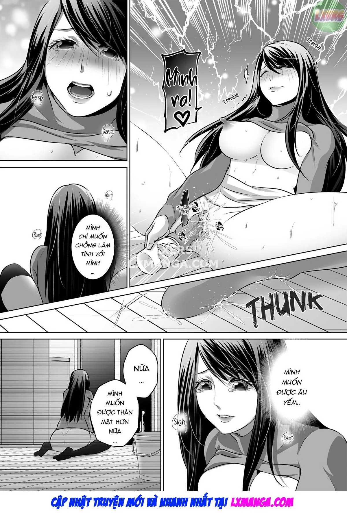 HentaiVN.net - Ảnh 34 - My Husband... Is Nothing Like This... Tonight [A Desperately Horny Housewife Discreetly Cheats Again] - Oneshot
