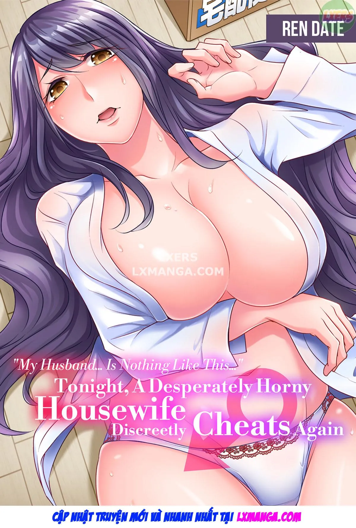 HentaiVN.net - Ảnh 4 - My Husband... Is Nothing Like This... Tonight [A Desperately Horny Housewife Discreetly Cheats Again] - Oneshot
