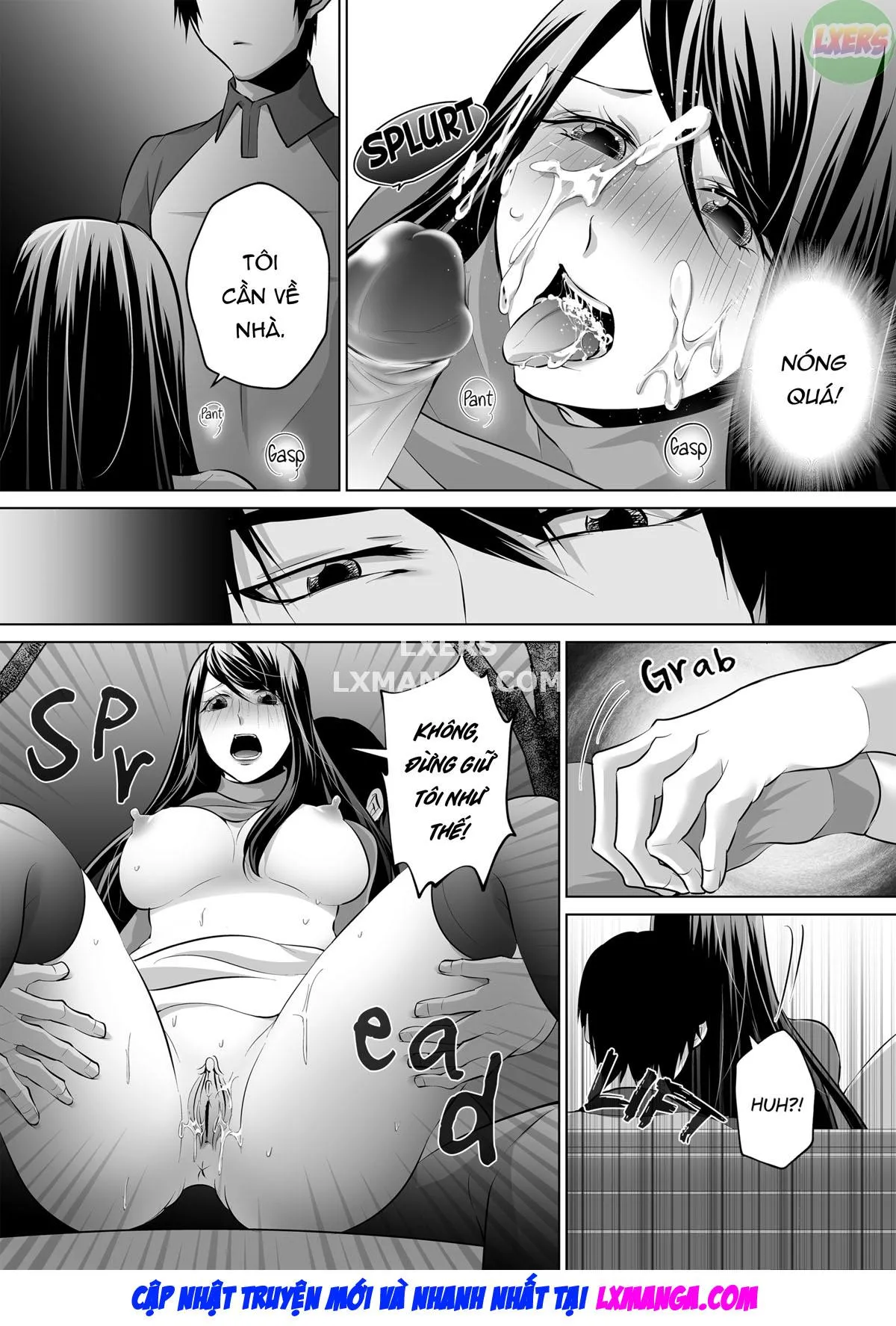 HentaiVN.net - Ảnh 44 - My Husband... Is Nothing Like This... Tonight [A Desperately Horny Housewife Discreetly Cheats Again] - Oneshot