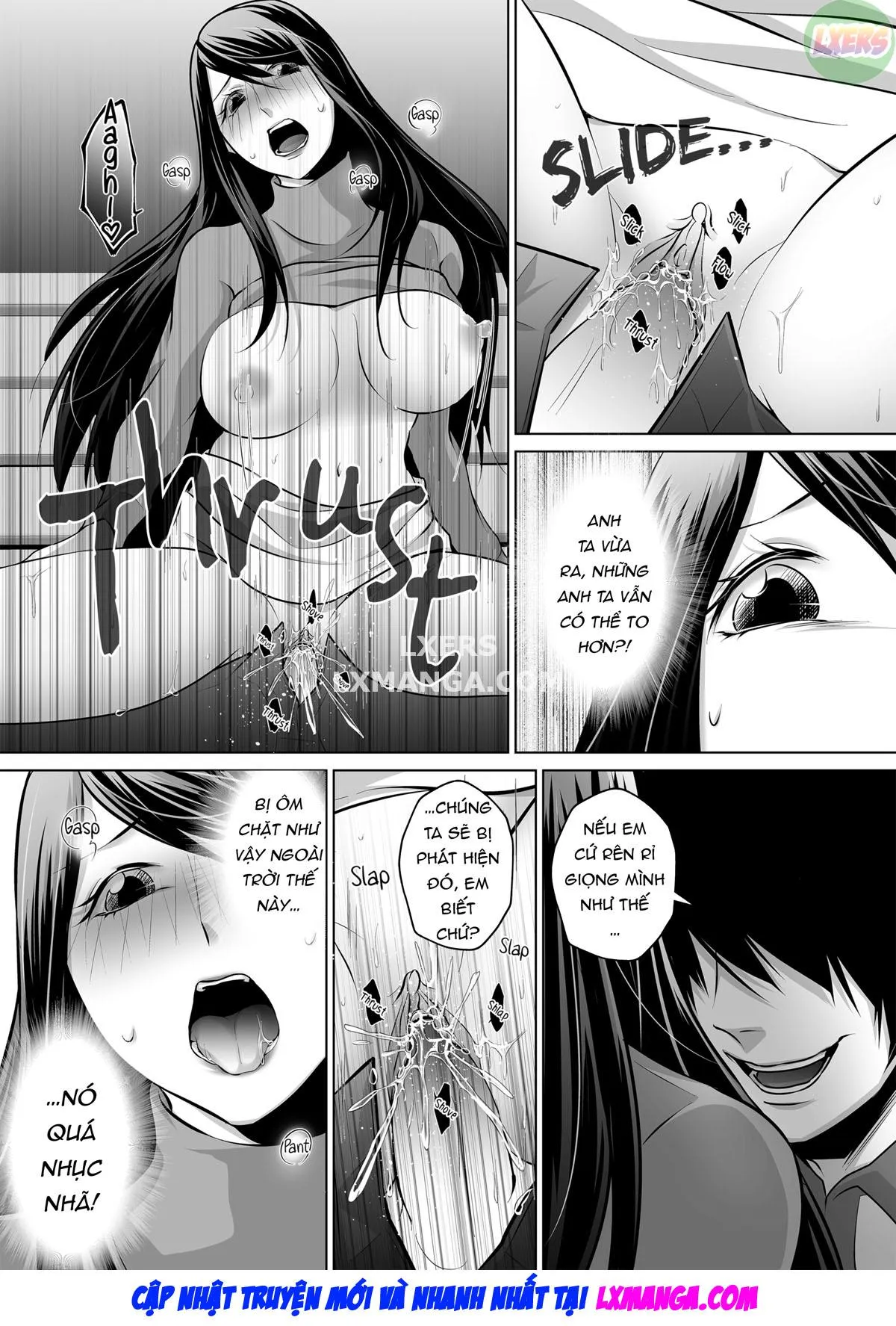 HentaiVN.net - Ảnh 45 - My Husband... Is Nothing Like This... Tonight [A Desperately Horny Housewife Discreetly Cheats Again] - Oneshot