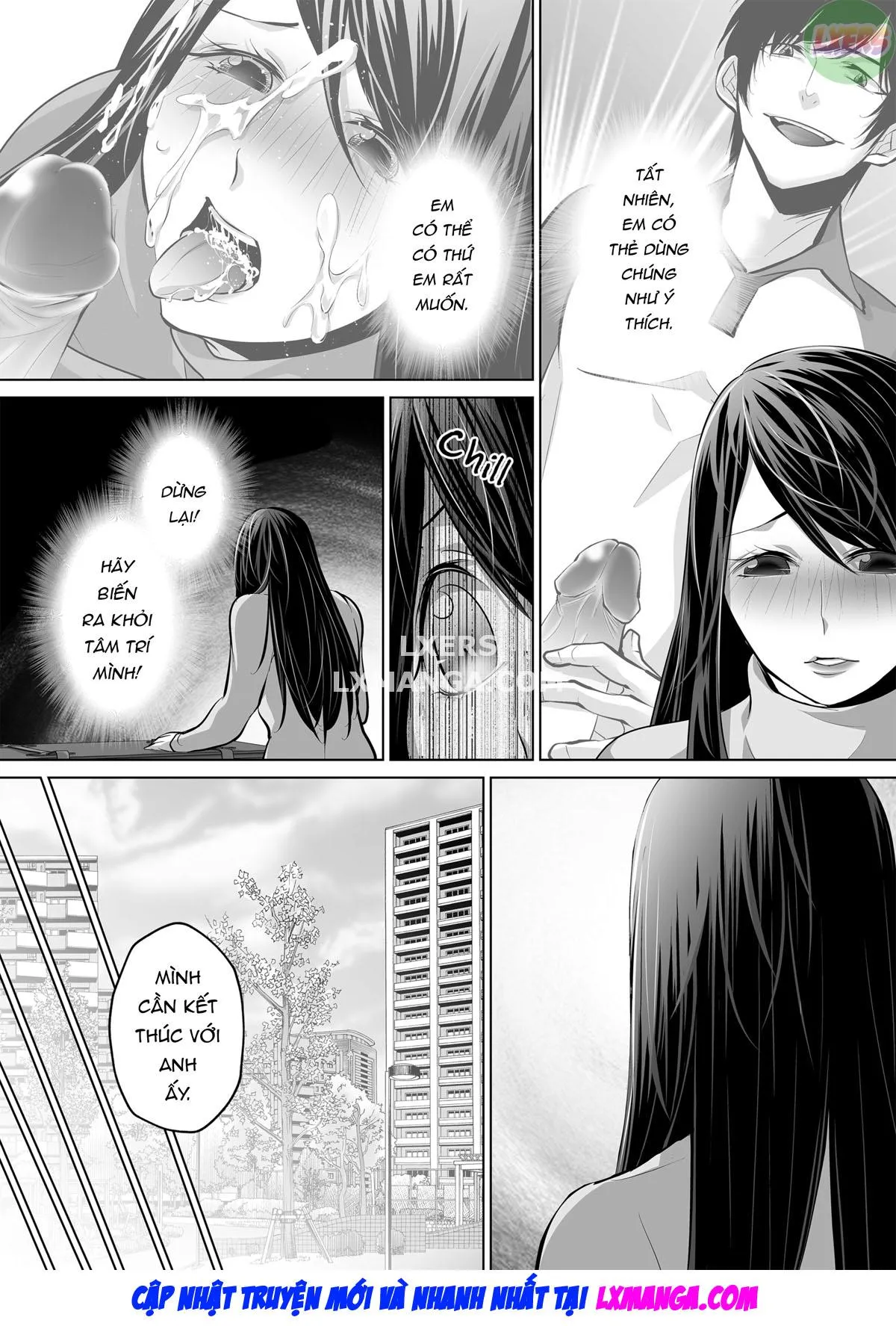 HentaiVN.net - Ảnh 55 - My Husband... Is Nothing Like This... Tonight [A Desperately Horny Housewife Discreetly Cheats Again] - Oneshot