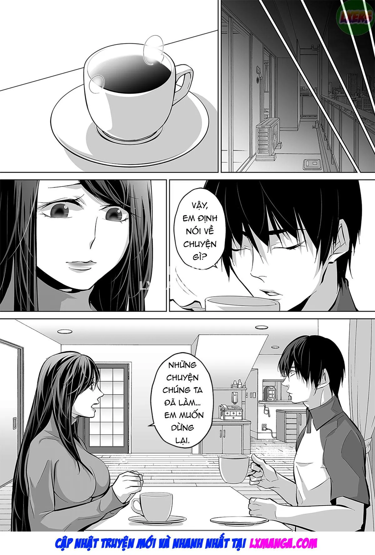 HentaiVN.net - Ảnh 61 - My Husband... Is Nothing Like This... Tonight [A Desperately Horny Housewife Discreetly Cheats Again] - Oneshot