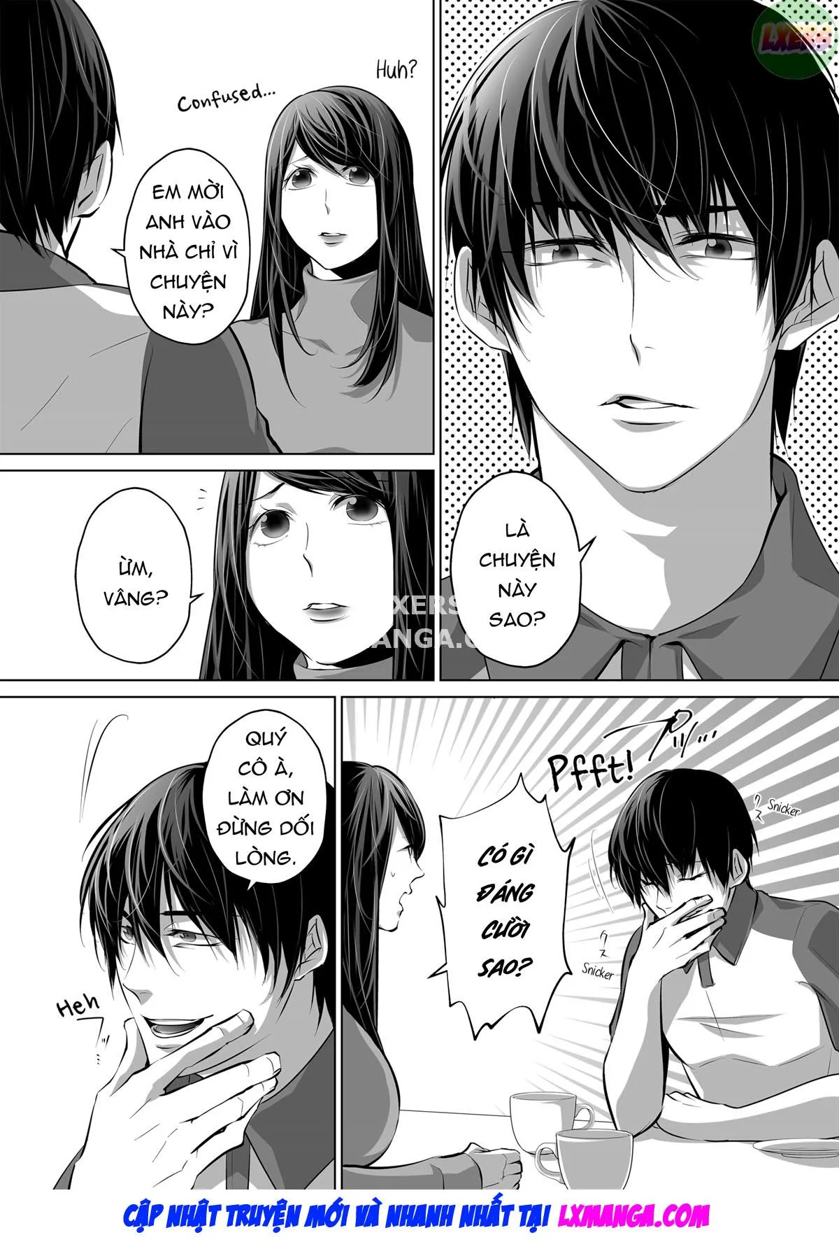 HentaiVN.net - Ảnh 62 - My Husband... Is Nothing Like This... Tonight [A Desperately Horny Housewife Discreetly Cheats Again] - Oneshot