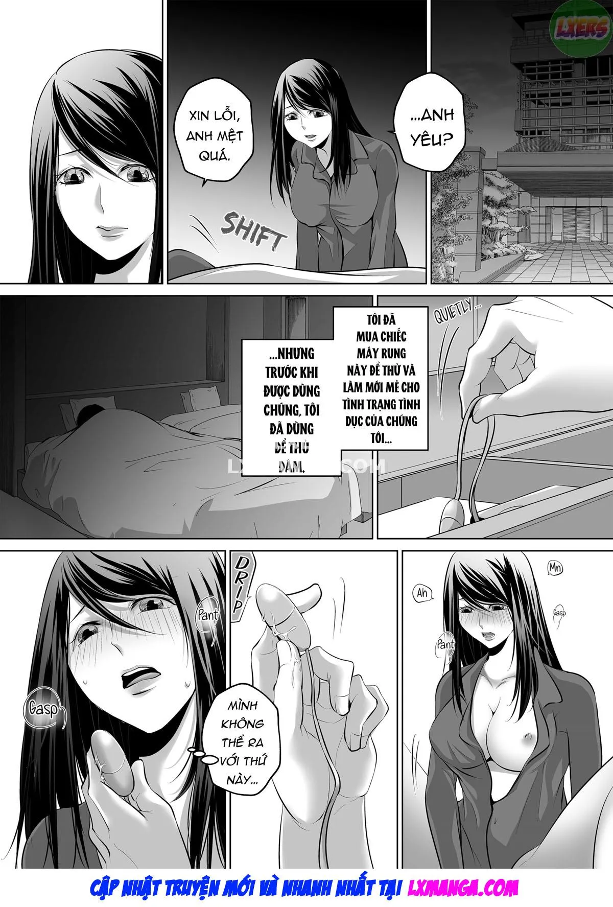 HentaiVN.net - Ảnh 7 - My Husband... Is Nothing Like This... Tonight [A Desperately Horny Housewife Discreetly Cheats Again] - Oneshot