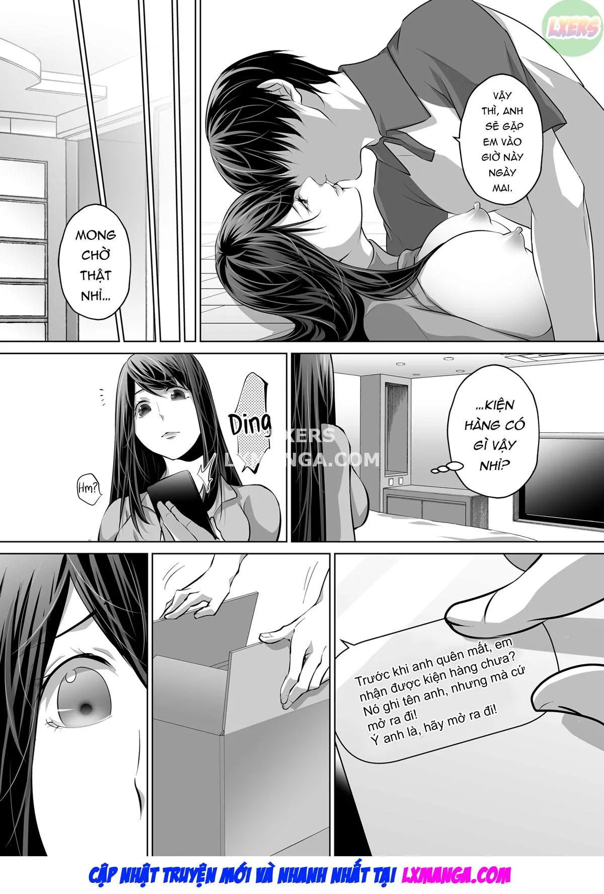 HentaiVN.net - Ảnh 70 - My Husband... Is Nothing Like This... Tonight [A Desperately Horny Housewife Discreetly Cheats Again] - Oneshot