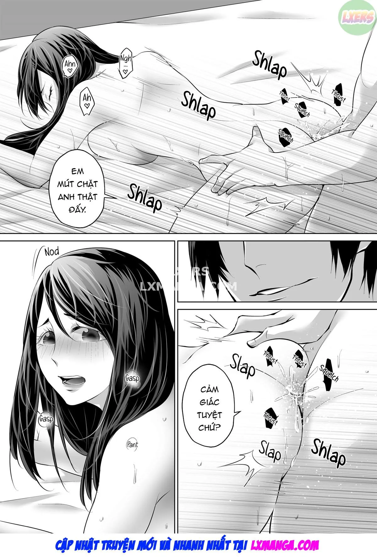 HentaiVN.net - Ảnh 75 - My Husband... Is Nothing Like This... Tonight [A Desperately Horny Housewife Discreetly Cheats Again] - Oneshot